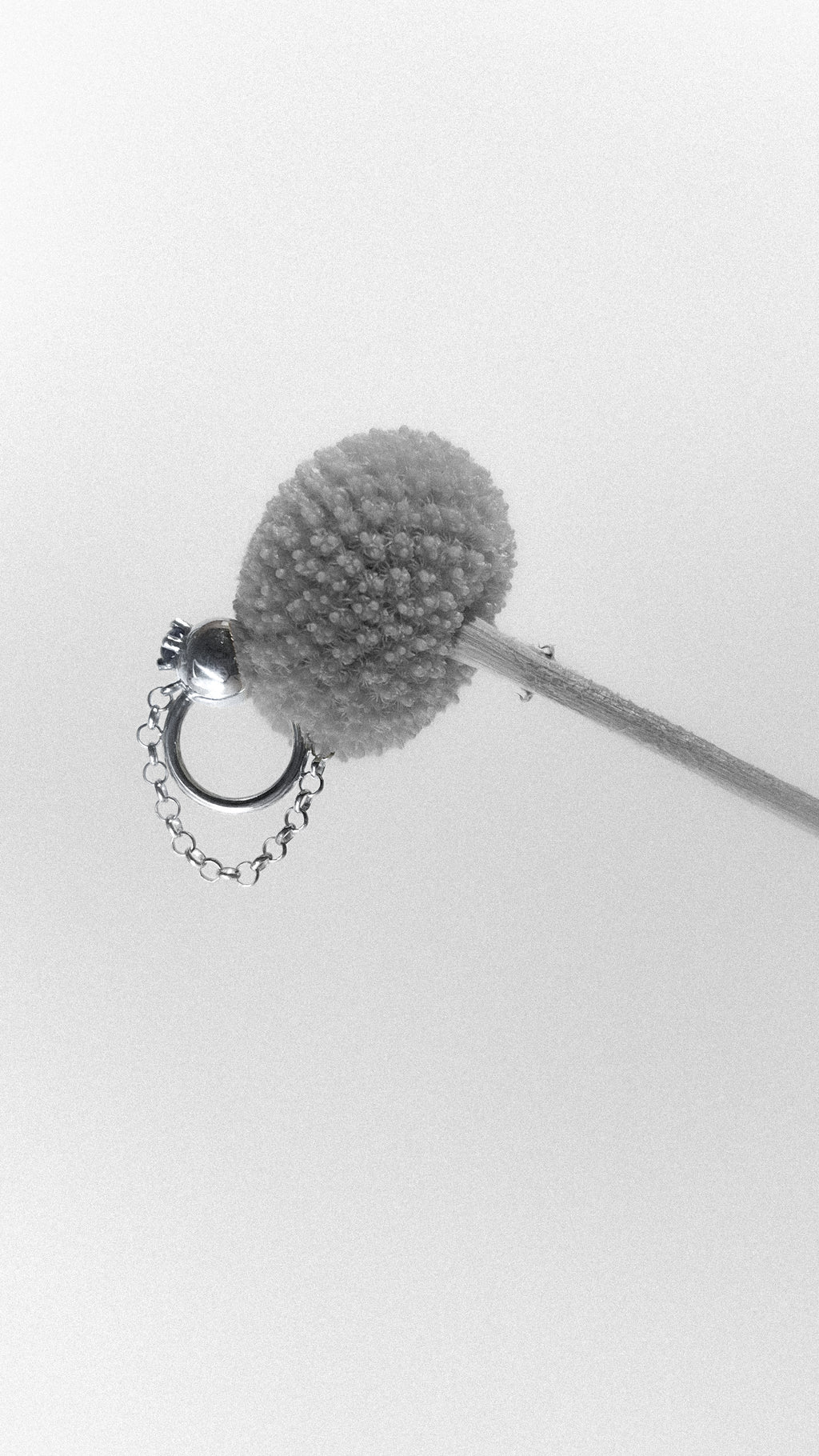 SPHERE EAR CUFF - CHAINED