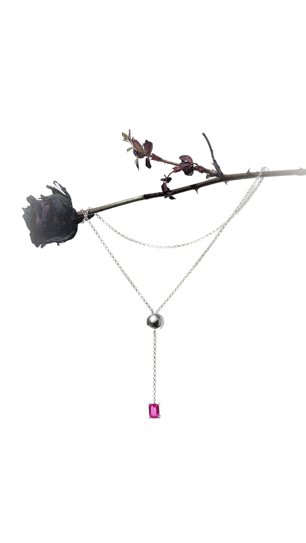 DOUBLE DROP NECKLACE